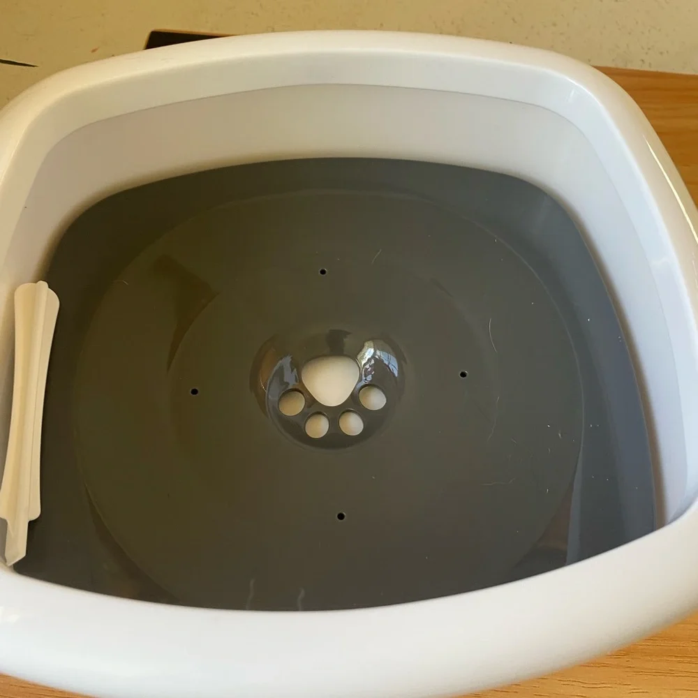 Dog Water Bowl Dog Bowl No-Spill Pet Water Bowl 35oz, Slow Water Feeder…